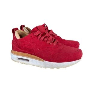 Nike Air Max 1 Royals Red Women’s Size 6 Rare Royal Gym Red Suede Sneaker Shoe